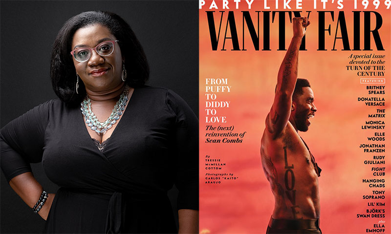 Dr. Tressie McMillan Cottom and the September cover of Vanity Fair.