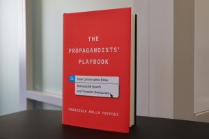 Book cover of The Propagandists Playbook